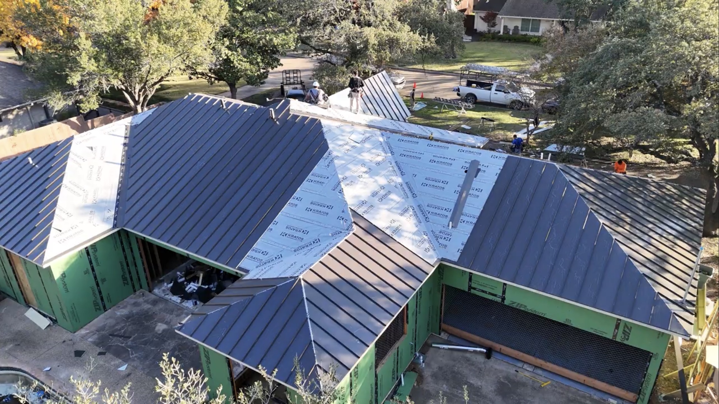 Residential Roof Valley