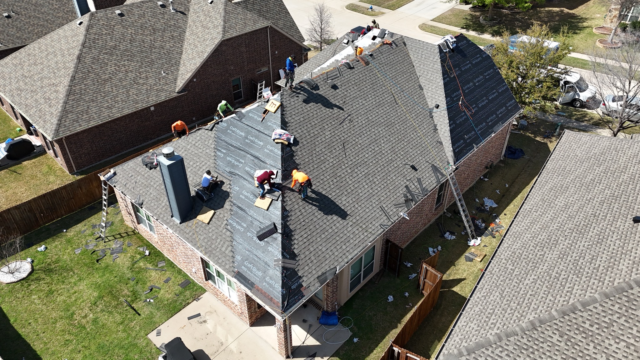 Residential Roof Valley
